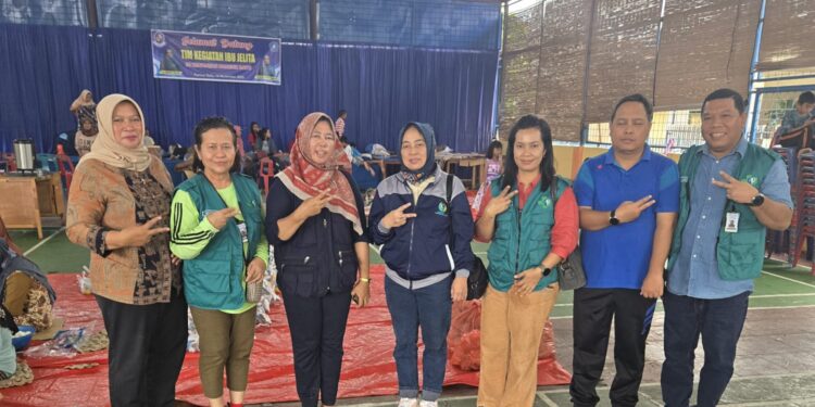 Wujud Kepedulian, RSUD Pancur Batu Beri Bantuan bagi Warga Terdampak Banjir