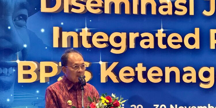 Gubernur Koster Buka Diseminasi Journey Integrated Report BPJS Ketenagakerjaan di Bali