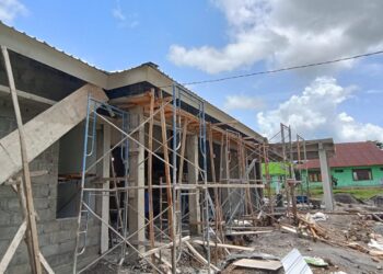 Masyarakat Desa Sangan Kalo Berterimakasih kepada Pemkab Manggarai Timur atas Realisasi Proyek Pembagunan Puskesmas Wukir