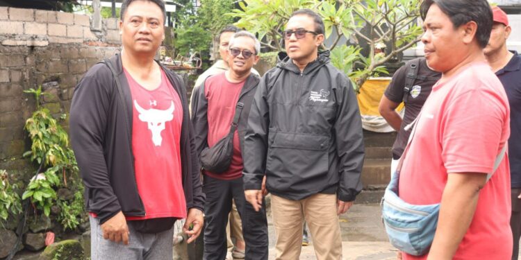 Wali Kota Denpasar, Jaya Negara Tinjau Kondisi Perumahan Buana Permai Pasca Banjir