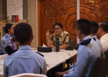 Wakil Gubernur Bali Terima Audiensi Siswa SMA Taruna Nusantara