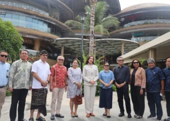 Awali Tahun 2026, Wali Kota Denpasar Jaya Negara Dampingi Kunjungan Menpar RI di Kawasan Pariwisata Sanur
