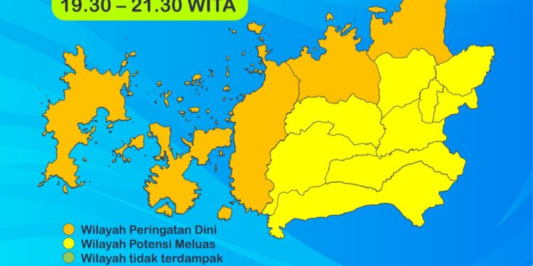 BMKG Keluarkan Peringatan Dini Cuaca dan Banjir Rob, Pesisir Manggarai Barat Diminta Waspada