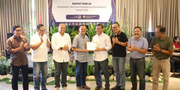 Perkuat Sinergitas Pembangunan di Daerah, Pj. Sekda Denpasar Eddy Mulya Hadiri Komwil Forsesdasi Provinsi Bali Tahun 2026