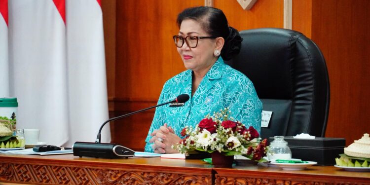 Rakor Teknis HKG PKK 2026, Ketua TP PKK Bali Tekankan Sinergi dan Kualitas Pelaksanaan