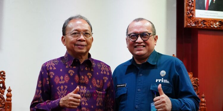 Multiplatform RRI Siap Dukung Program Pembangunan Bali dan Edukasi Warga, Gubernur Koster Ajak Siarkan Nilai-nilai Kearifan Lokal