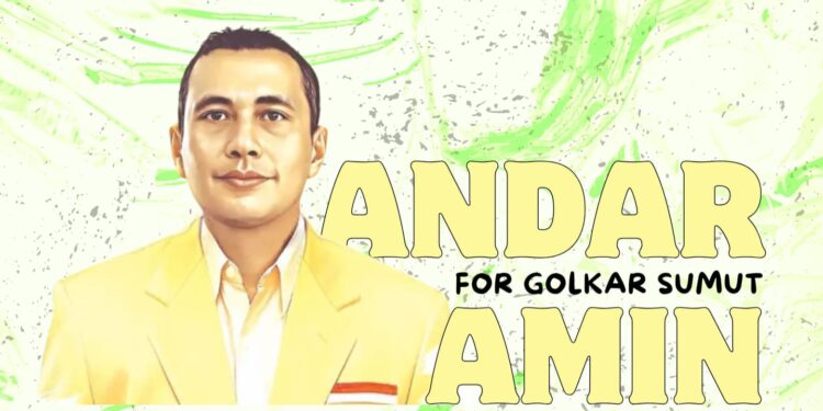 Profil Andar Amin Harahap, Kader Golkar Berpengalaman yang Menguat Menuju Ketua Golkar Sumut