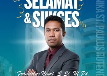 Fransiskus Nendi, M.Pd., Raih Prestasi Akademik sebagai Dosen di Unika Santu Paulus Ruteng