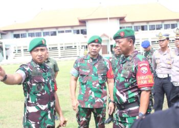 TNI-Polri Gelar Apel Pam VVIP, Siap Amankan Kunjungan Kerja Wapres di Bali