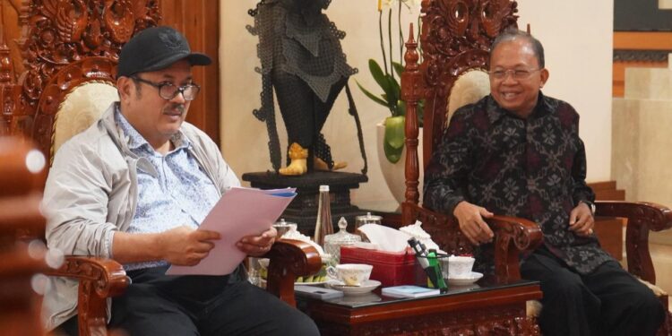 Percepat Penguatan Infrastruktur Darat hingga Laut, Gubernur Koster Lobi Menteri PPN/Kepala Bappenas RI