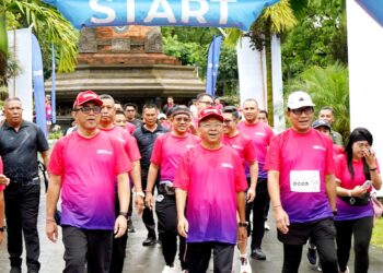 Jajal Rute 6 KM Event Denpasar Fun Run, Gubernur Koster: Bagus untuk Tingkatkan Derajat Kesehatan
