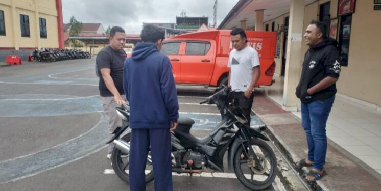 Satuan Reskrim Polres Manggarai Buru Pelaku Pencurian Kendaraan Bermotor, Barang Bukti telah Diamankan