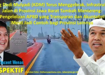 Kang Dedi Mulyadi (KDM) terus Menggebrak, Infrastruktur Jalan di Provinsi Jawa Barat Tambah Mentereng: Pengelolaan APBD yang Transparan dan Akuntabel Mesti Jadi Contoh bagi Provinsi Lainnya