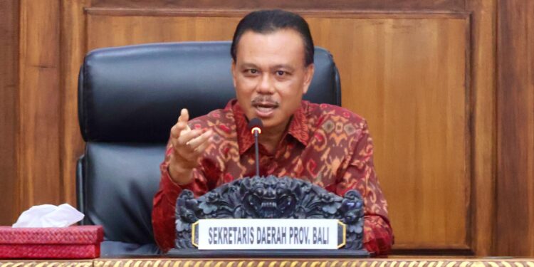 Sekda Dewa Indra Hadiri Audiensi Penguatan Implementasi Digitalisasi Kartu Kesejahteraan