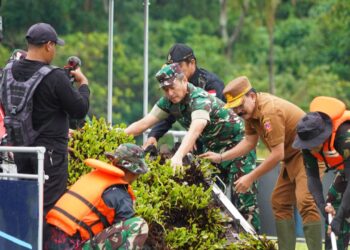 Kodam IX/Udayana Dukung Pemulihan Ekosistem Danau Yeh Malet