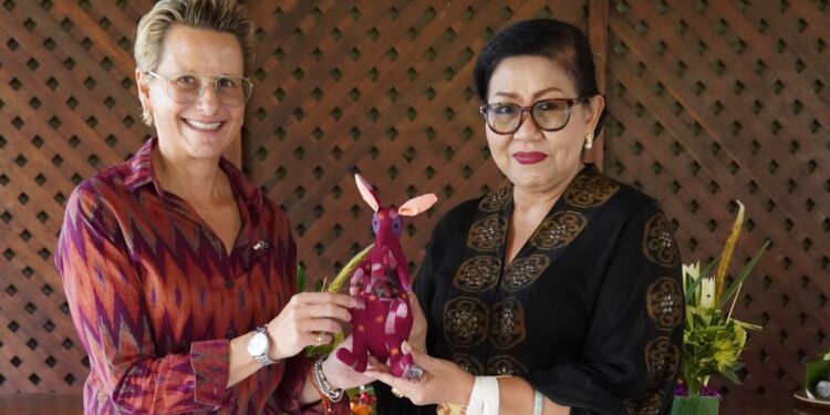 TP PKK Bali dan Konjen Australia Perkuat Sinergi Pemberdayaan Perempuan
