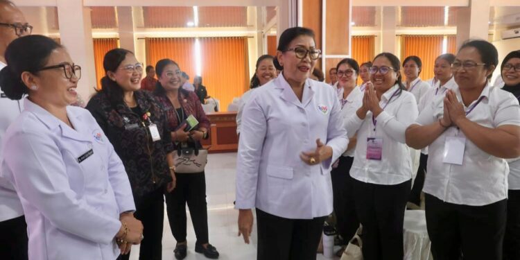 Kader Posyandu Kota Denpasar Ikuti Bimtek Bina Posyandu Tahun 2026 Provinsi Bali