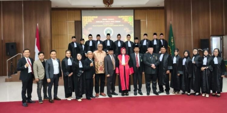 19 Advokat DePA-RI yang Diambil Sumpah Pengadilan Tinggi Jateng, Bertekad jaga Integritas