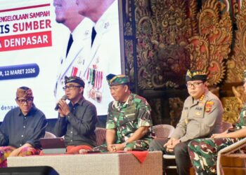 Pemkot Denpasar Bangun Sinergitas Bersama TNI-Polri, Dukung Percepatan Penanganan Sampah Berbasis Sumber