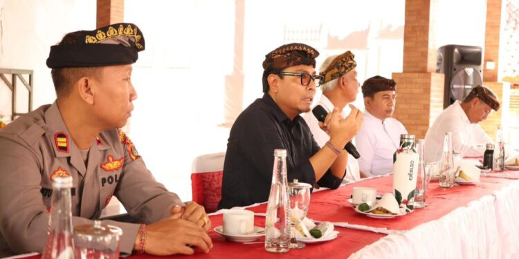 Wawali Arya Wibawa Ajak Desa Adat Jaga Kondusifitas Hari Raya Nyepi dan Hari Raya Idul Fitri