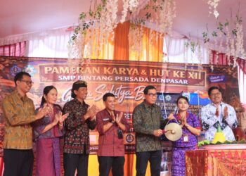 Sekda Eddy Mulya Hadiri HUT ke-XII SMP Bintang Persada, Tekankan Tata Kelola Pendidikan Profesional