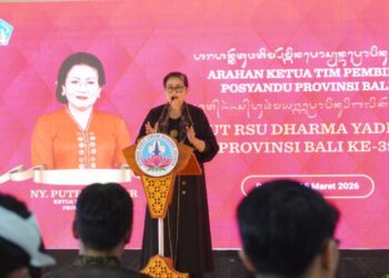 Kunjungi RSU Dharma Yadnya, Ketua TP Posyandu Provinsi Bali Minta Nakes Berikan Pelayanan Prima bagi Pasien BPJS dan Non-BPJS