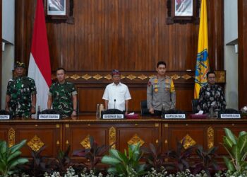 Pangdam IX/Udayana Hadiri Rakor Mitigasi Konflik Sosial Jelang Nyepi dan Idul Fitri 1447 H di Bali