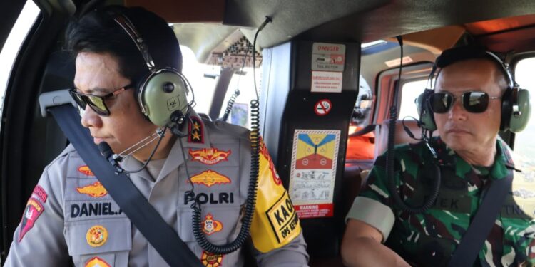 Dari Langit Gilimanuk, Pangdam Udayana Pastikan Arus Mudik tetap Terkendali