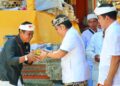 Wakil Gubernur Bali Giri Prasta Hadiri Melaspas Sanggah Gede Kubon Tubuh Kuthawaringin, Bangli