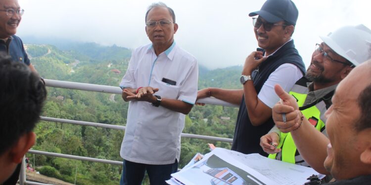 Progres Tahap II Turyapada Tower Capai 45 Persen, Gubernur Koster Tekankan Mutu dan Ketepatan Waktu