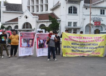 Forum Aktivis Peduli Keadilan Sumut Desak Polrestabes segera Limpahkan Tersangka Penganiayaan ke Kejari Medan