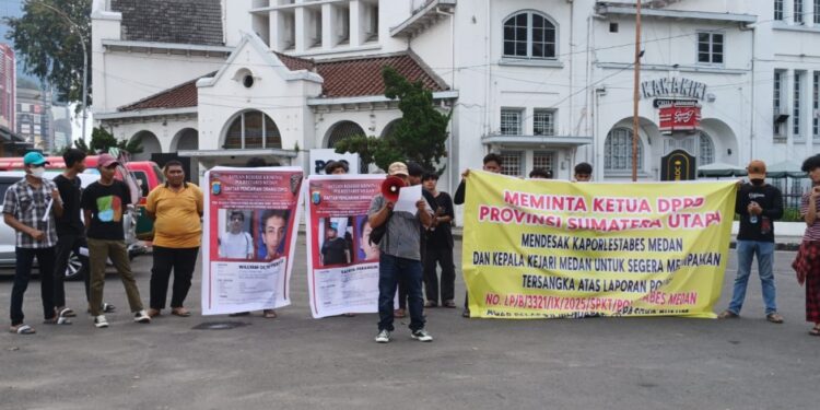 Forum Aktivis Peduli Keadilan Sumut Desak Polrestabes segera Limpahkan Tersangka Penganiayaan ke Kejari Medan