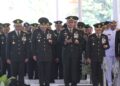 Pangdam IX/Udayana Hadiri Upacara Pemakaman Militer Prajurit Kodam IX/Udayana yang Gugur dalam Misi Perdamaian Dunia