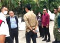 Komitmen Jaga Lingkungan, Dandim Badung Turut serta Kunker Menteri LH Mengecek Alur Pembuangan Sampah di Suwung