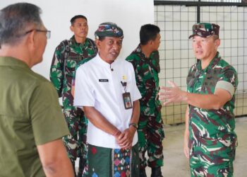 Pangdam IX/Udayana Tinjau KDMP dan Jembatan Garuda di Jembrana