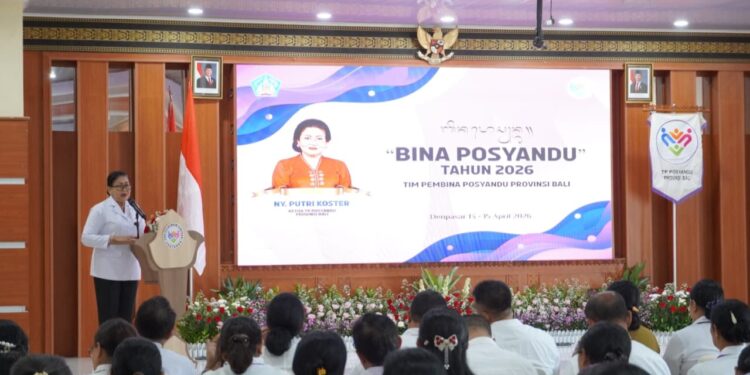 Buka Bina Posyandu Angkatan ke-2, Putri Koster Dorong Pembinaan Kader hingga Desa untuk Percepat Posyandu 6 SPM