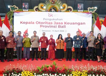 Gantikan Kristrianti Puji Rahayu, Parjiman Dikukuhkan sebagai Kepala Kantor OJK Provinsi Bali