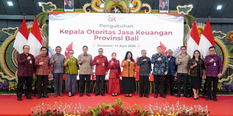 Gantikan Kristrianti Puji Rahayu, Parjiman Dikukuhkan sebagai Kepala Kantor OJK Provinsi Bali