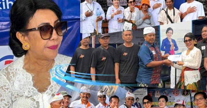 Saat Tangkil ke Pura Besakih, Anggota Komisi IX DPR RI, Tutik Kusuma Wardhani Kunjungi Posko PBMB