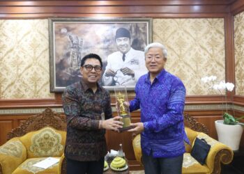 Wawali Denpasar Arya Wibawa Terima Kunjungan Konjen Tiongkok Zhang Zhisheng