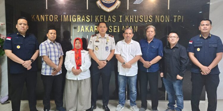 Audiensi dengan Kepala Kantor Imigrasi Jaksel, Perwakum Siap Dukung Transparansi Informasi