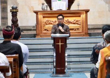 awali Arya Wibawa Hadiri Ibadah dan Perayaan Paskah MPUK Denpasar 2026