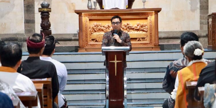 awali Arya Wibawa Hadiri Ibadah dan Perayaan Paskah MPUK Denpasar 2026