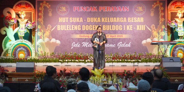 Hadiri HUT BULDOG ke-13 Tahun, Ibu Putri Koster Pesankan tetap Jaga Solidaritas dalam Mendukung Pembangunan Bali