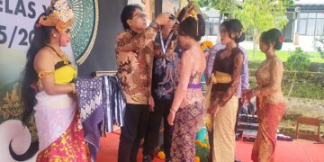 HUT ke-20 SMKN 1 Petang, Wagub Giri Prasta Tekankan Peran Generasi Muda di Sektor Pertanian