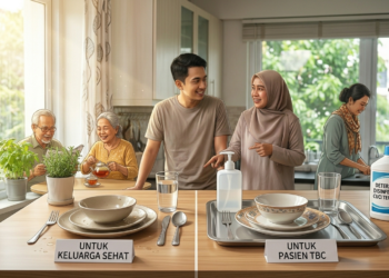 Mitos Pisah Alat Makan: Mengapa Cara Kita Memandang Penularan TBC Selama ini Salah Besar?