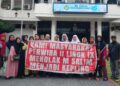Tolak Penunjukkan dan Pengangkatan M Salim, Warga Lingkungan IX Geruduk Kantor Wali Kota