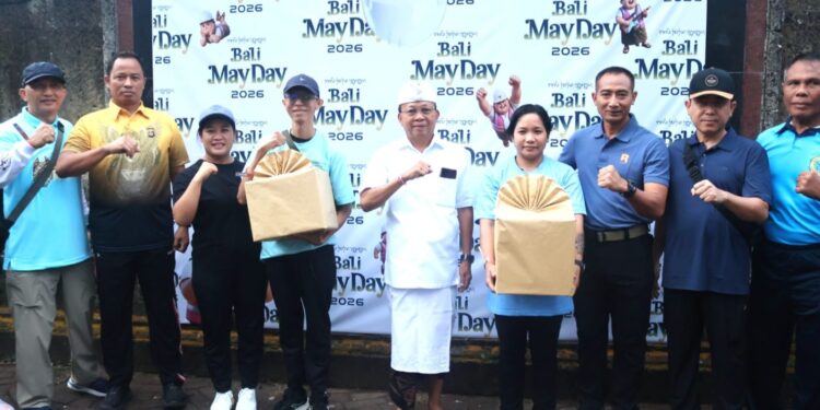 Hari Buruh Penuh Edukatif, Rekreatif, dan Sosial, Gubernur Koster: Matur Suksma, Keringat Pekerja Mesin Ekonomi Bali