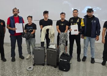 Imigrasi Ngurah Rai bersama Imigrasi Bogor dan Polresta Bogor Amankan Tiga WN Tiongkok Diduga Terlibat Pencurian