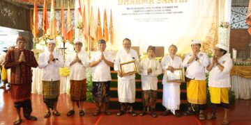 Wali Kota Jaya Negara Hadiri Dharma Santhi Penyepian Isaka Warsa 1948 PDPN